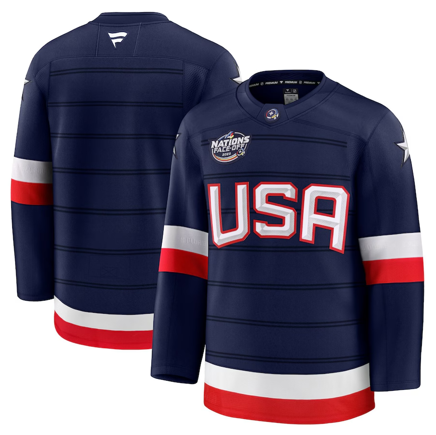 Jersey USA 4Nations Face-Off 2025