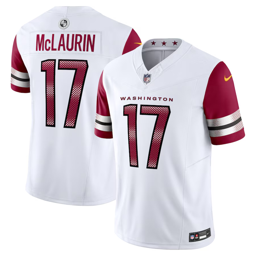 Camisa NFL Washington Commanders Vapor F.U.S.E. Limited Jersey Branca