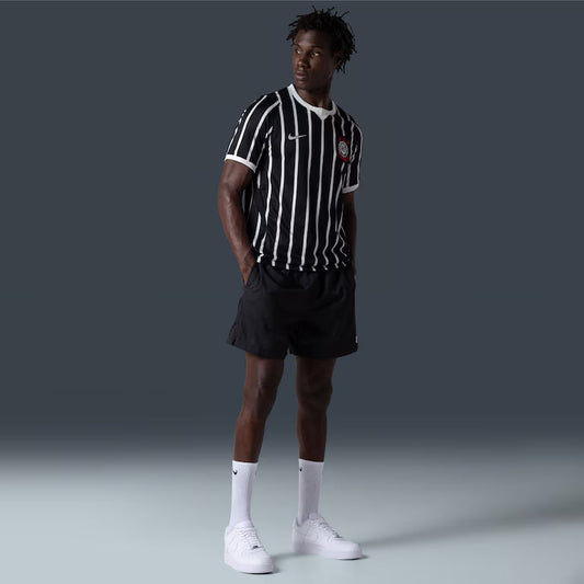 Camisa Corinthians II 2026/27 s/n Jogador Nike Masculina - Branco+Preto