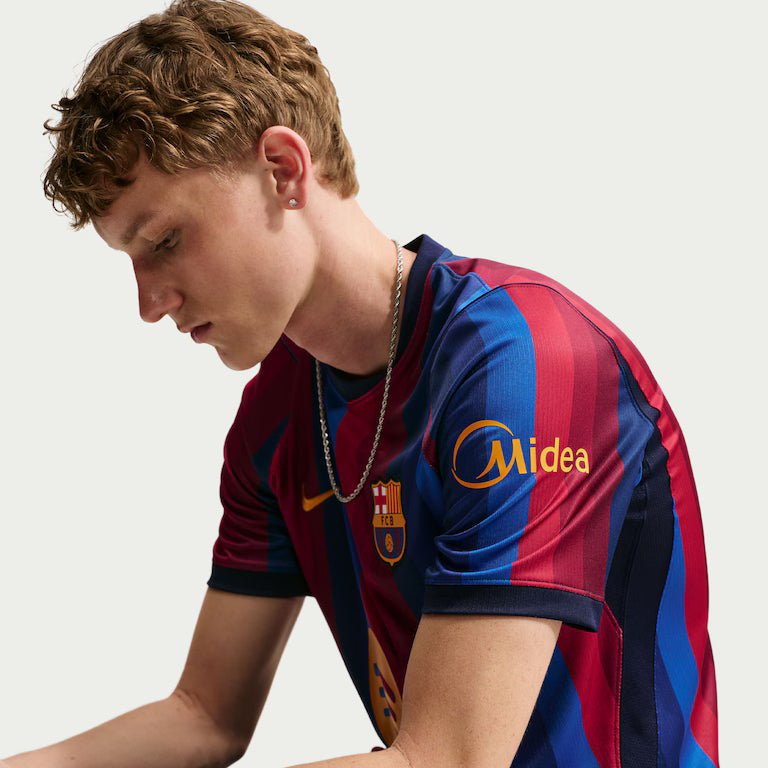 Camisa Barcelona Nike I 2026/27 Torcedor Masculina