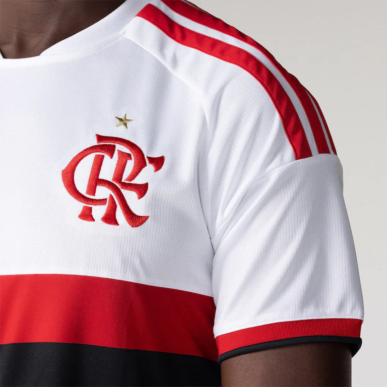 Camisa Flamengo I 2026/27 Torcedor Adidas Masculina - Branca