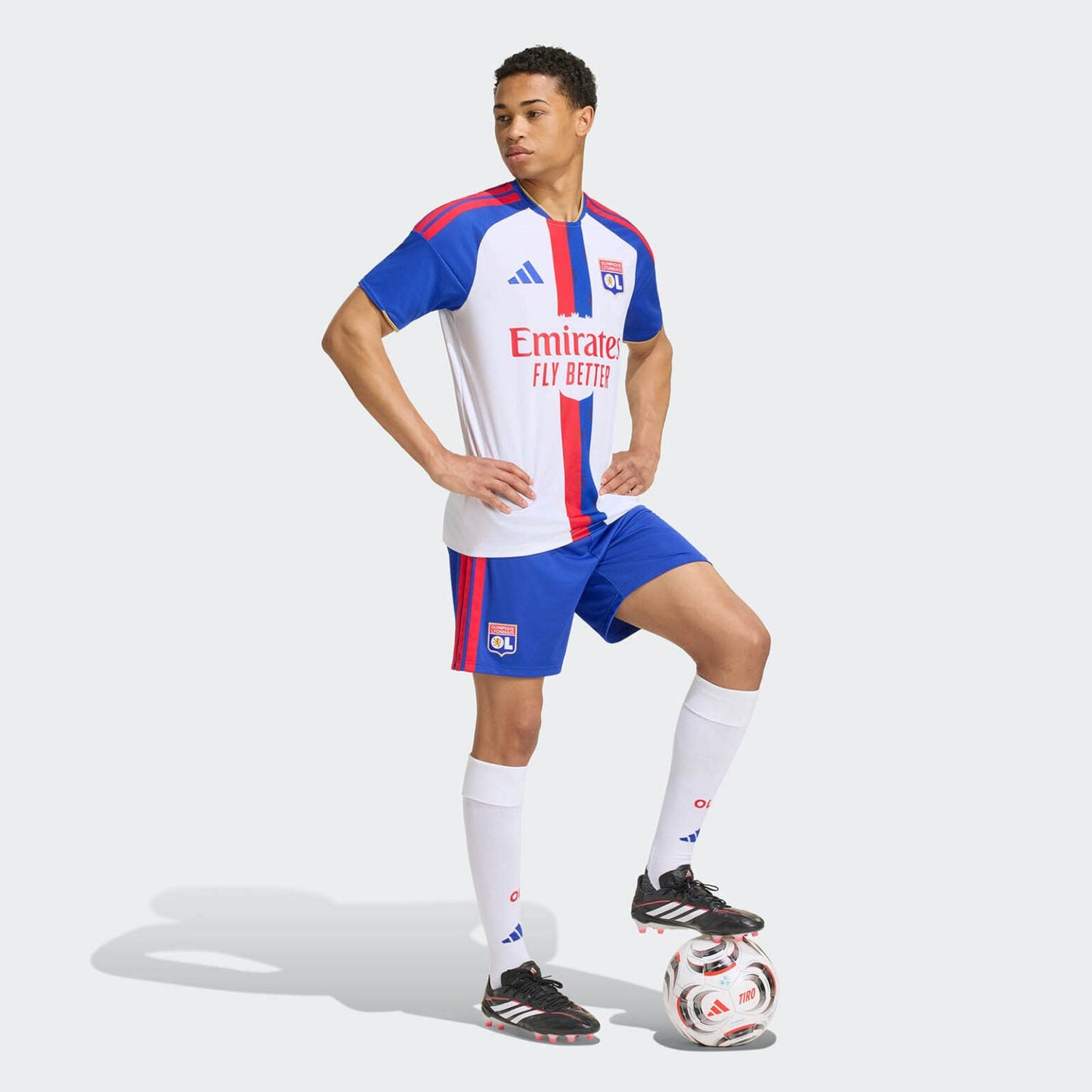 Camisa Lyon I 2026/27 Torcedor Adidas Masculina