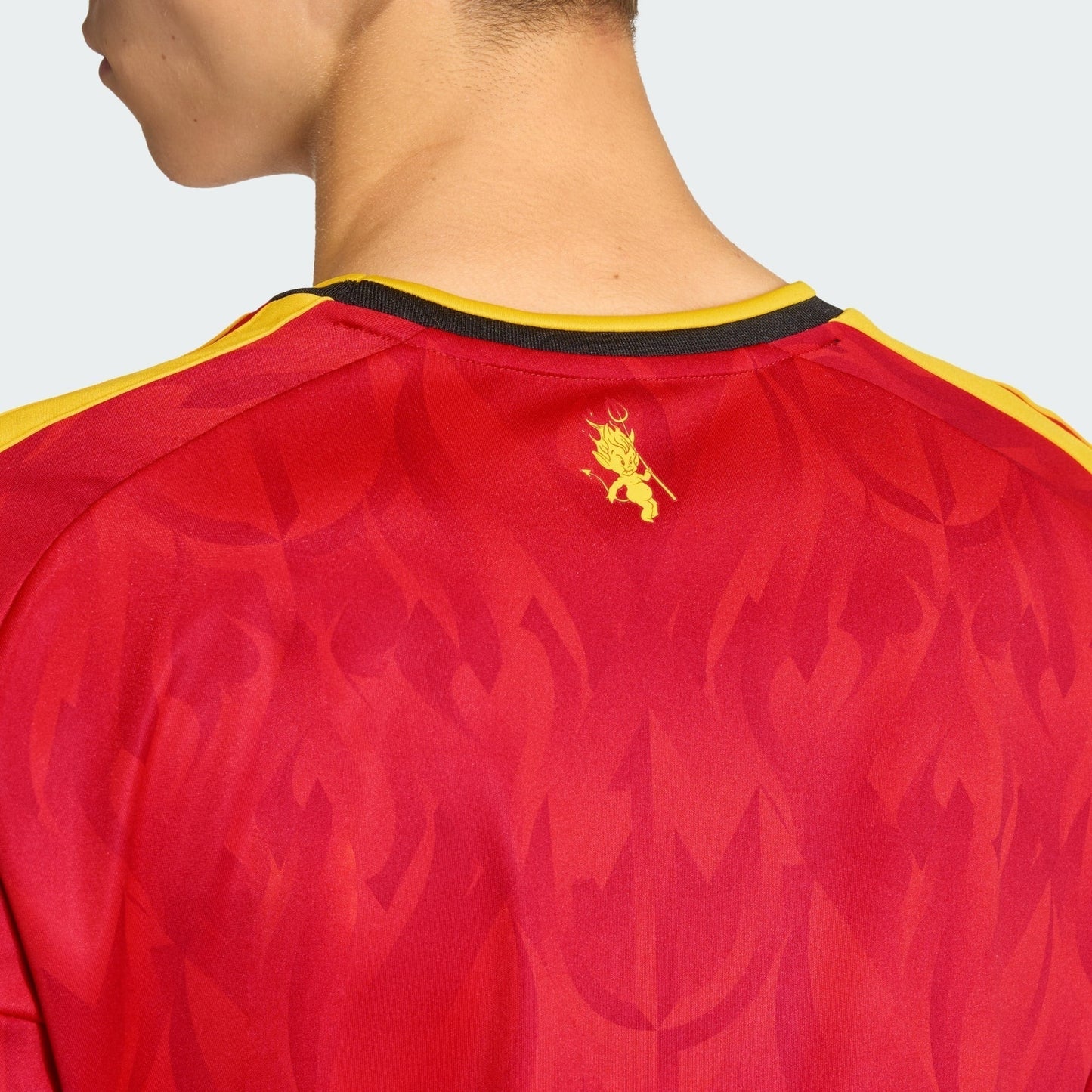 Camisa Bélgica I 26/27 - Torcedor Adidas Masculina - Vermelho