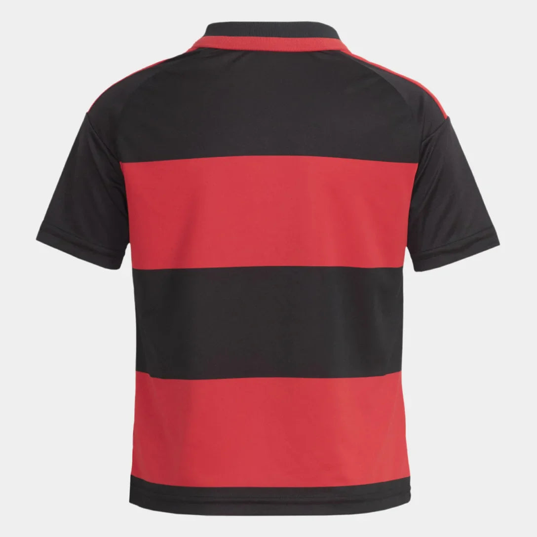 Kit Infantil Flamengo I 2026/27 Torcedor Adidas