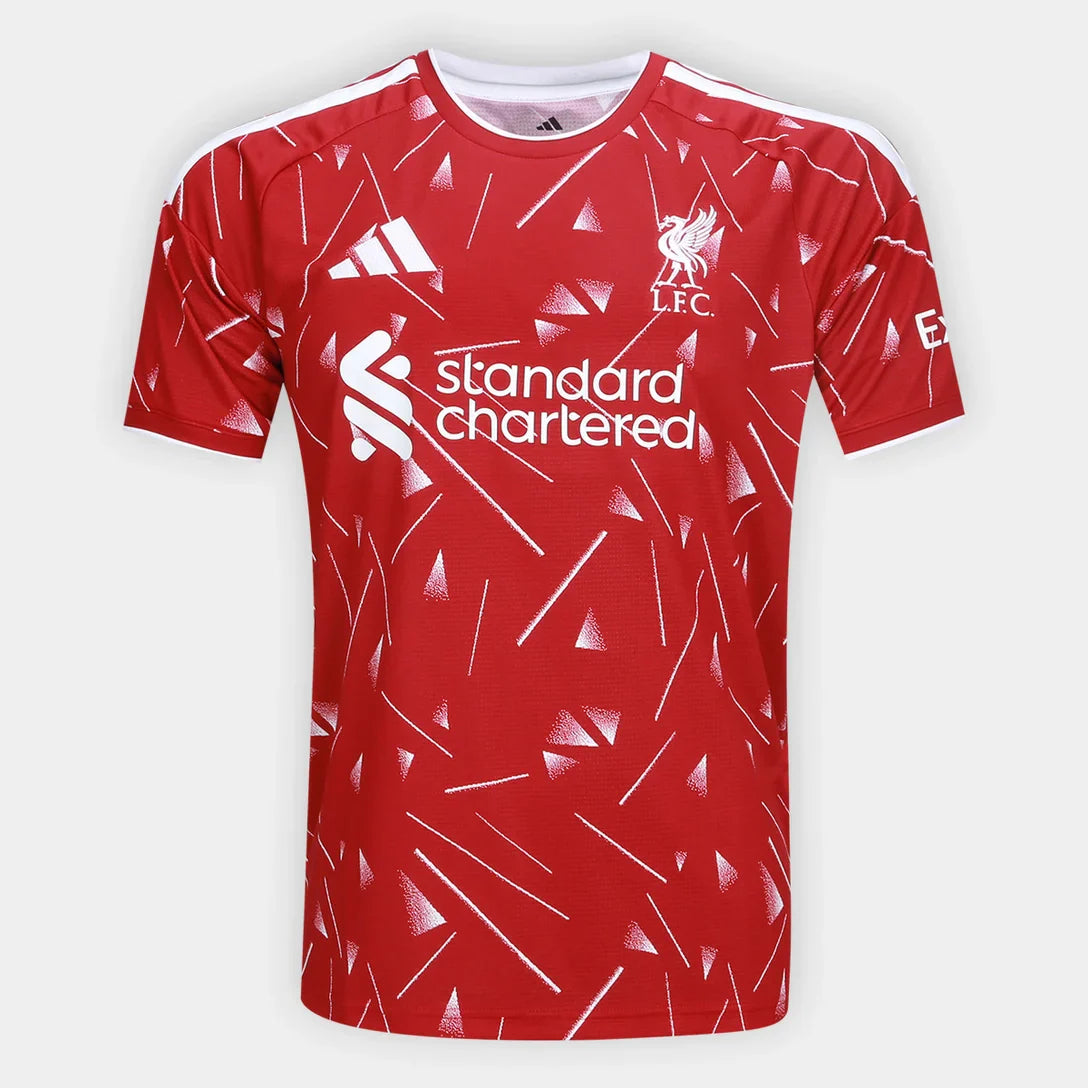 Camisa Liverpool Home 2026/27 Torcedor Adidas Masculina - Vermelho