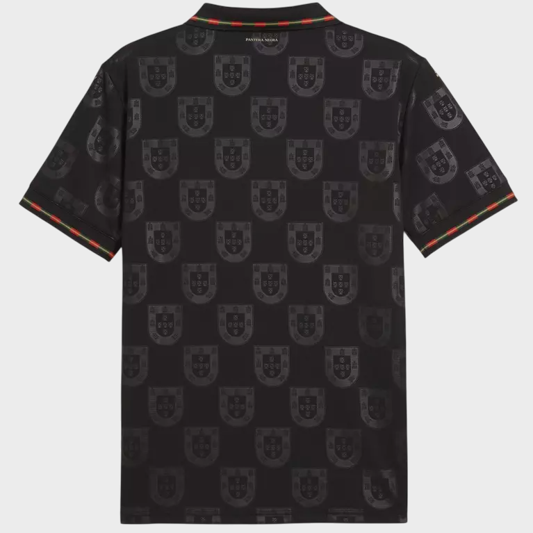 Camisa Portugal Especial Eusébio 25/26 - Torcedor Puma Masculina - Preta