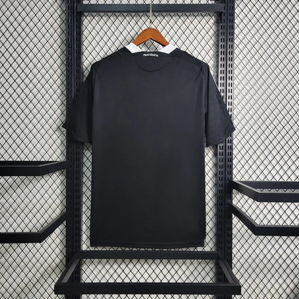 Camisa Real Madrid I 2008/2009 - Adidas - Preto- Retrô