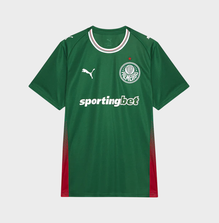 Camisa Palmeiras I 26/27 - Torcedor Puma Masculina - Verde